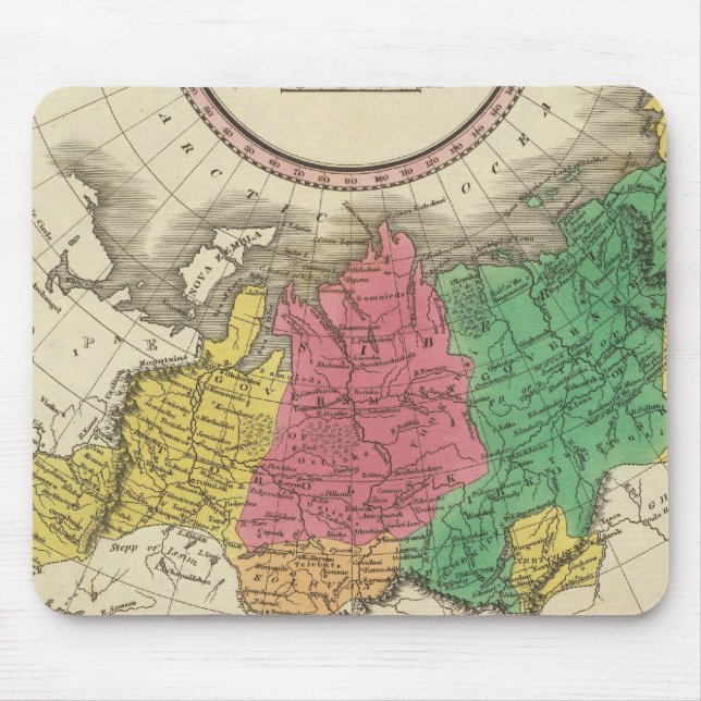 Mousepad Rússia Na Ásia 2 (Frente)