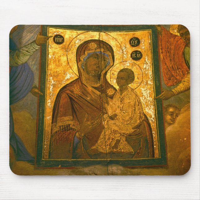 Mousepad Rússia, Província de Novgorod, Mosteiro de Tikhvin (Frente)