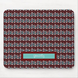 Mousepad Rustic Modern Floral