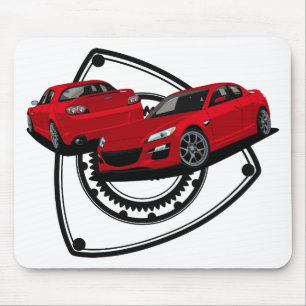 Mousepad Rx8 Rotação