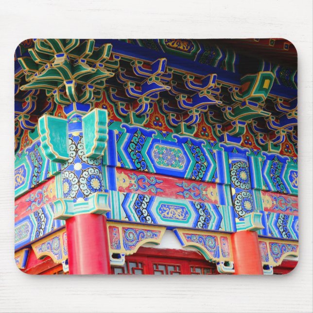 Mousepad S. Coreano Palace Art in Bright Colors on a a (Frente)
