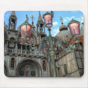 Mousepad S. Marcos e Lâmpada, Veneza, Itália