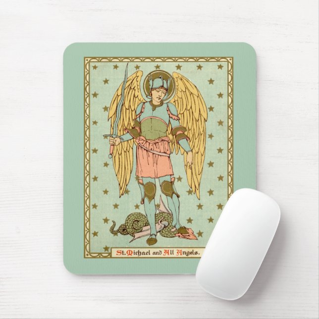 Mousepad S. Miguel Arcanjo  (RLS 12) (Estilo 1) (Com mouse)