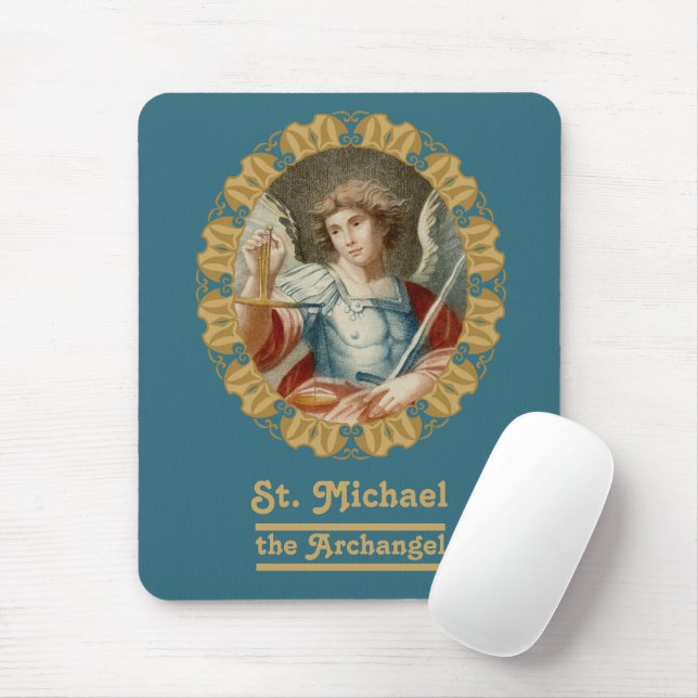 Mousepad S. Miguel o Arcanjo (M 010) (Com mouse)