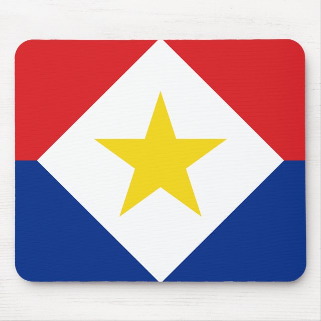 Mousepad Saba Flag (Frente)