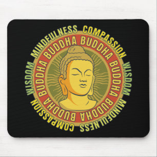Mousepad Sabedoria de Buddha