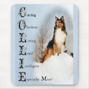 Mousepad Sable Rough Collie Gifts