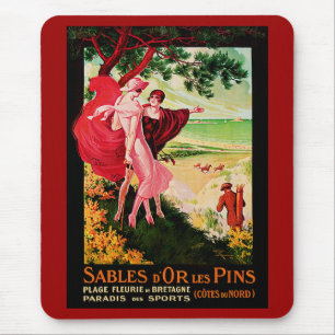 Mousepad Sables d'or Les Pins