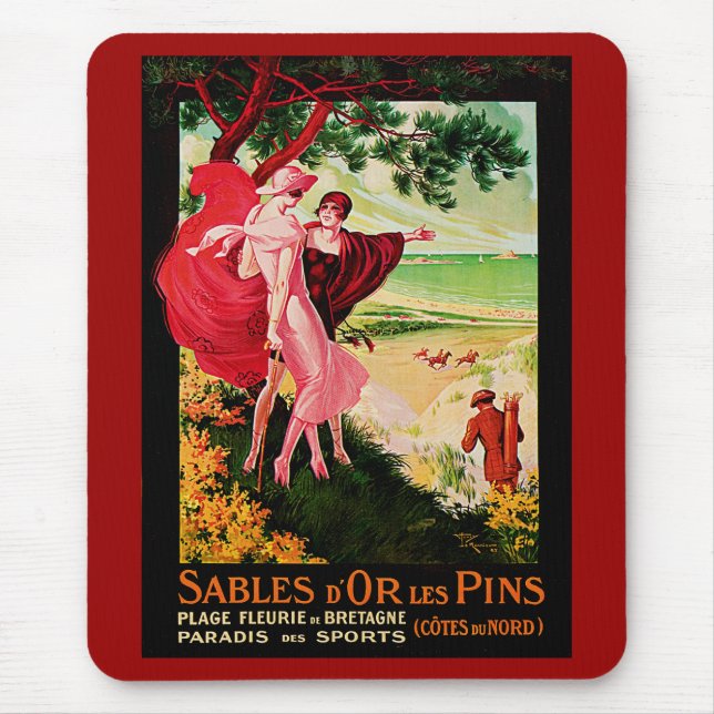 Mousepad Sables d'Or Les Pins (Frente)
