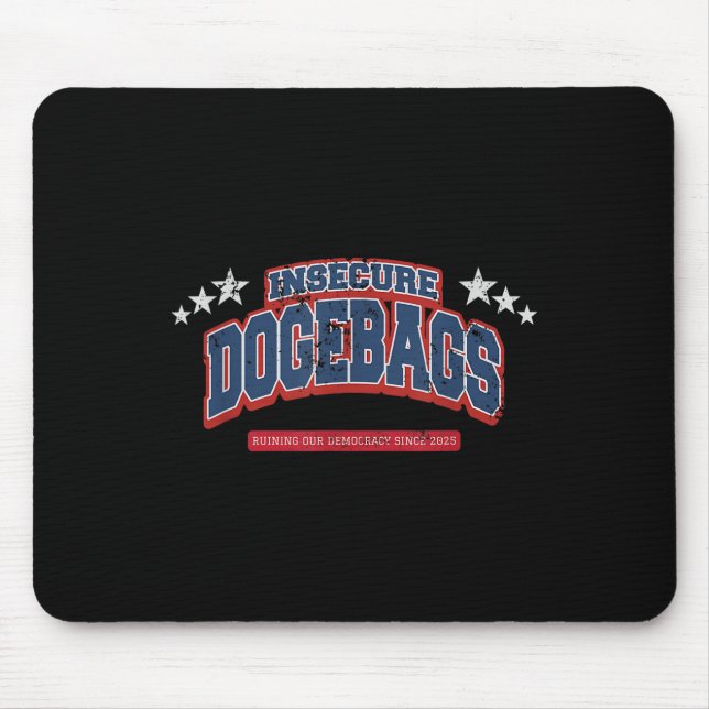 Mousepad Sacos De Cachorro Inseguros Arruinando Nosso Antic (Frente)