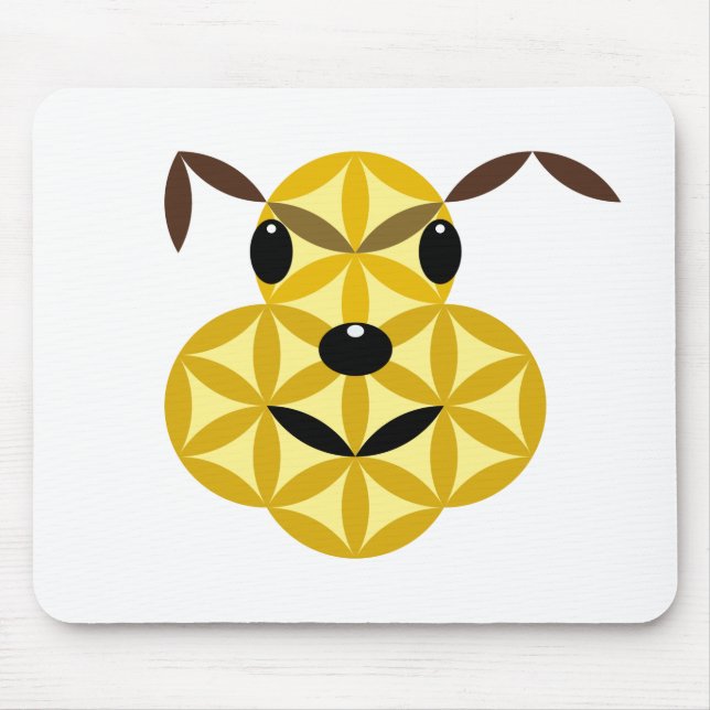 Mousepad  Sacred dog - Dog of life 01.  (Frente)