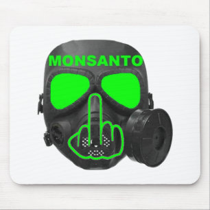 Mousepad Sacudir de Máscara de Gás Monsanto