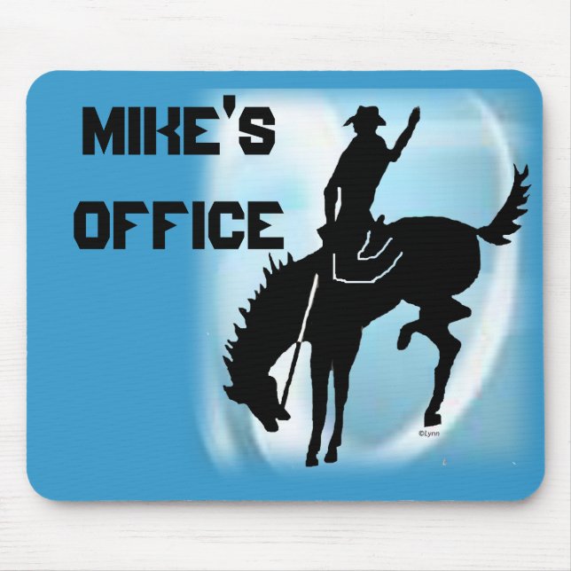 Mousepad Saddlebronc 101 (Frente)