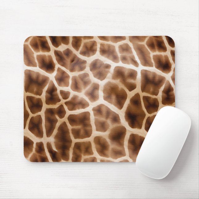 Mousepad Safari Giraffe Impressão (Com mouse)