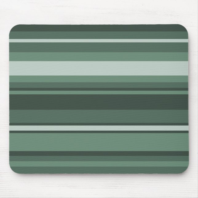 Mousepad Sage green stripes (Frente)