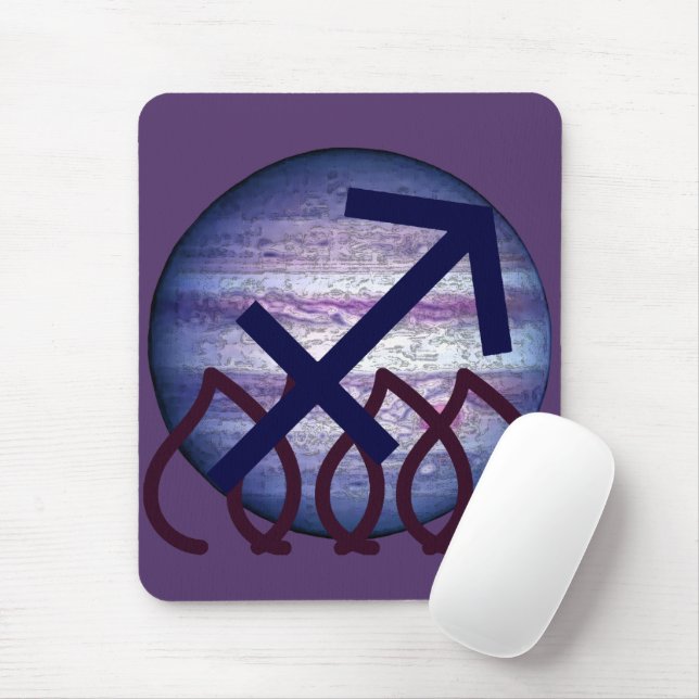 Mousepad Sagitário (Com mouse)