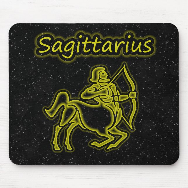 Mousepad Sagitário Brilhante (Frente)