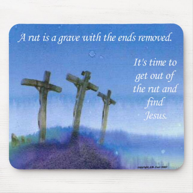 Mousepad Saia da rotina (Frente)