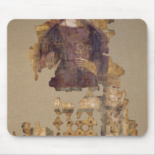 Mousepad Saia que descreve uma mulher que guardara um ankh