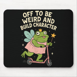 Mousepad Sair Para Ser Estranho E Construir Carácter Sapo F