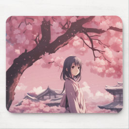 Mousepad sakura anime girl