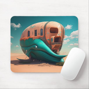 Mousepad Sala de baleias do deserto