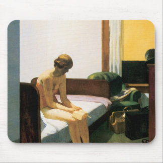 Mousepad Sala de hotel de Edward Hopper