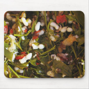Mousepad Salada de Ovo de Formiga Vermelha... Comida da Rua