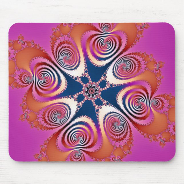 Mousepad Salamander - Arte Fractal (Frente)