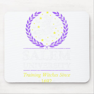 Mousepad Salem Witch Treinando Mulheres de Halloween