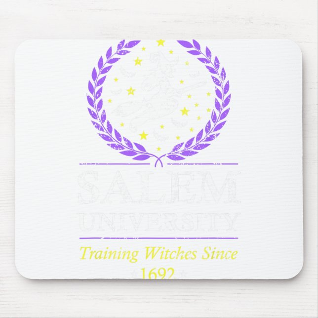 Mousepad Salem Witch Treinando Mulheres de Halloween (Frente)
