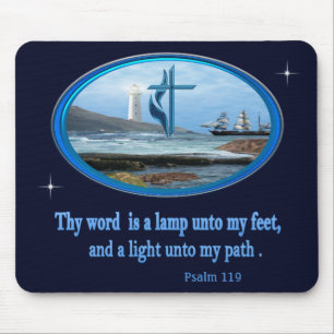 Mousepad Salm 119 Christian Clothing