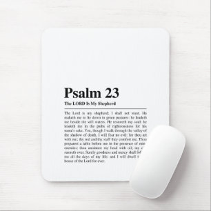 Mousepad Salm 23 NKJV O Senhor é o Meu Pastor