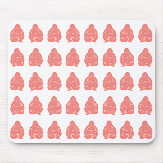 Mousepad Salmão Asiático Moods Buddha Boys (Frente)