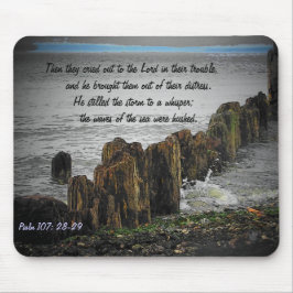 Mousepad Salmo 107: 28-29