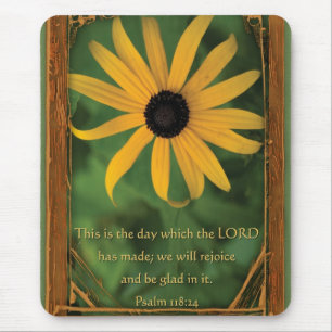 Mousepad Salmo 118:24 Este é o dia