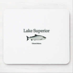 Mousepad Salmões do Lago Superior Chinook (rei)