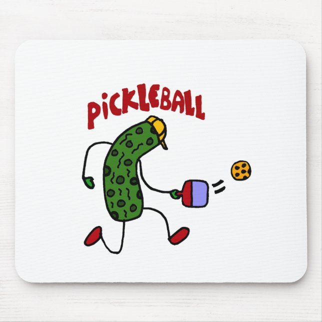 Mousepad Salmoura engraçada que joga o design da ação de (Frente)