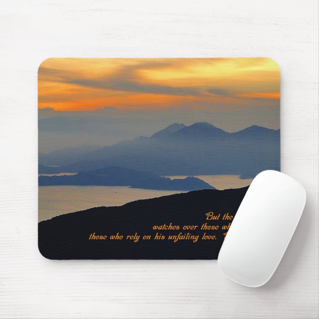 Mousepad Salms 33:18 Inspirational (Com mouse)