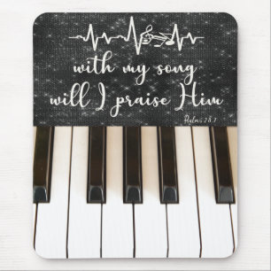 Mousepad Salms - Bíblia Versa com Chaves Piano
