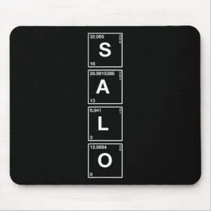Mousepad Salo - Camiseta de comida ucraniana engraçada vint