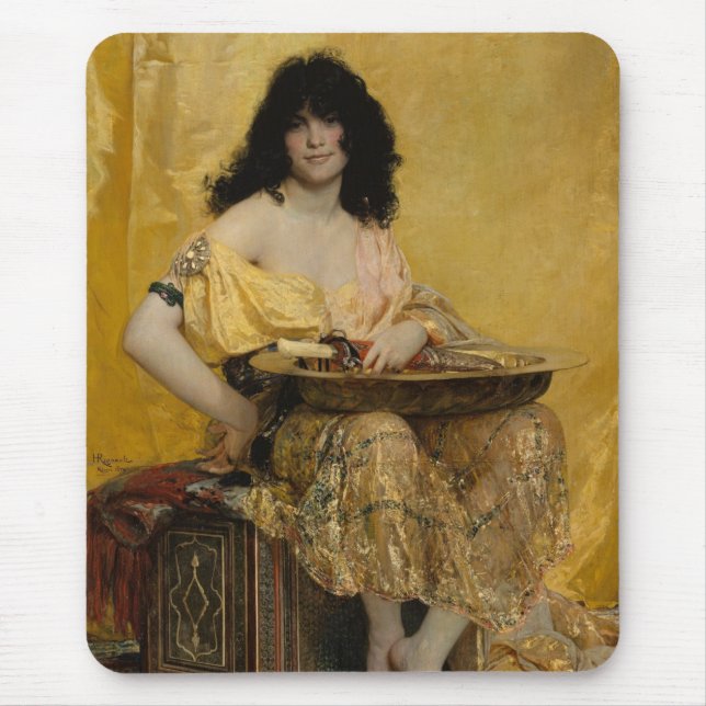 Mousepad Salomé (Retrato feminino) (por Henri Regnault) (Frente)