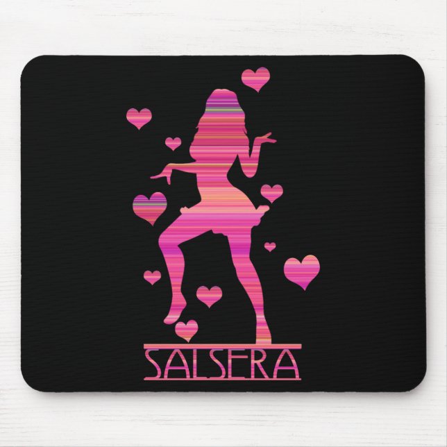MOUSEPAD SALSERA - MENINA DE DANÇA QUENTE (Frente)