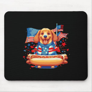 Mousepad Salsichas de Cachorro-Quente Frank Dia Mericano Sa