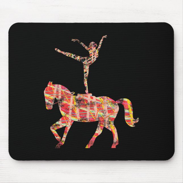 Mousepad Saltando Horrida Equestre Equestre Valendo Horseba (Frente)