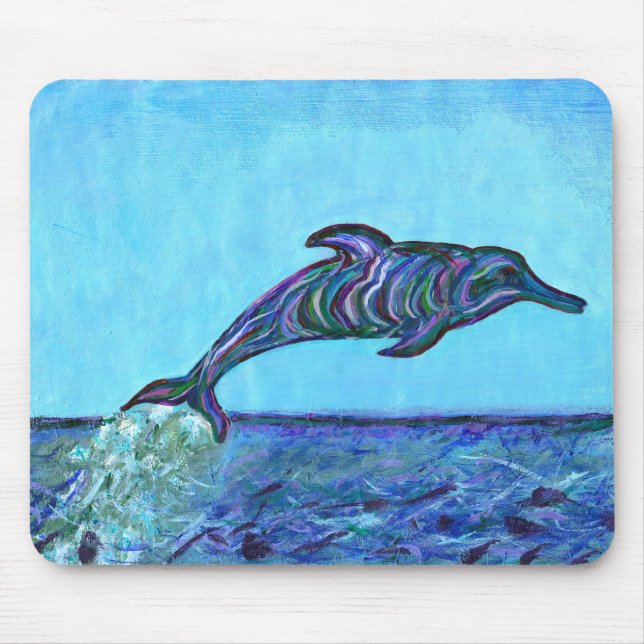 Mousepad Salto de golfinhos (Frente)