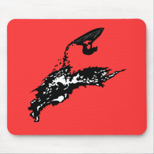 Mousepad Salto grande do esqui do jato