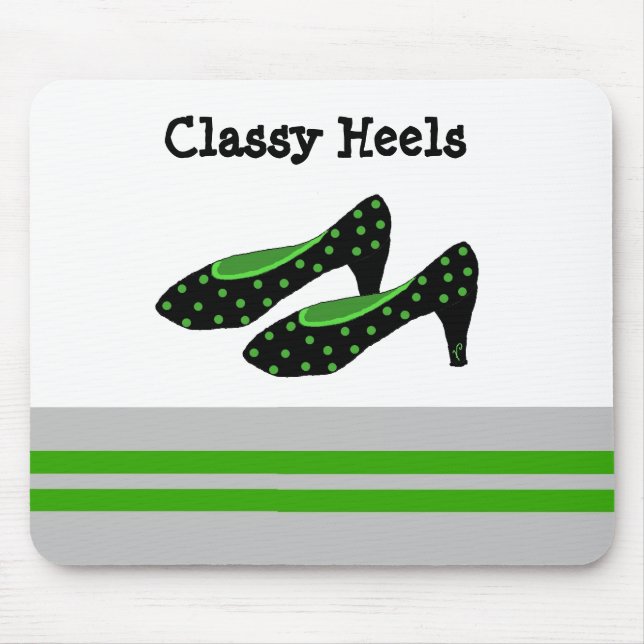 Mousepad Saltos Elegantes de Designer (Frente)