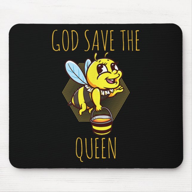 Mousepad Salvamento Da Proteção Ambiental Das Abelhas _ (Frente)
