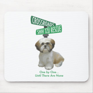 Mousepad Salvamento de ShihTzu das estradas transversaas